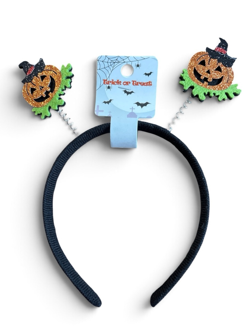 Halloween Pumpkin Headband for Kids and adults  - Black and Orange